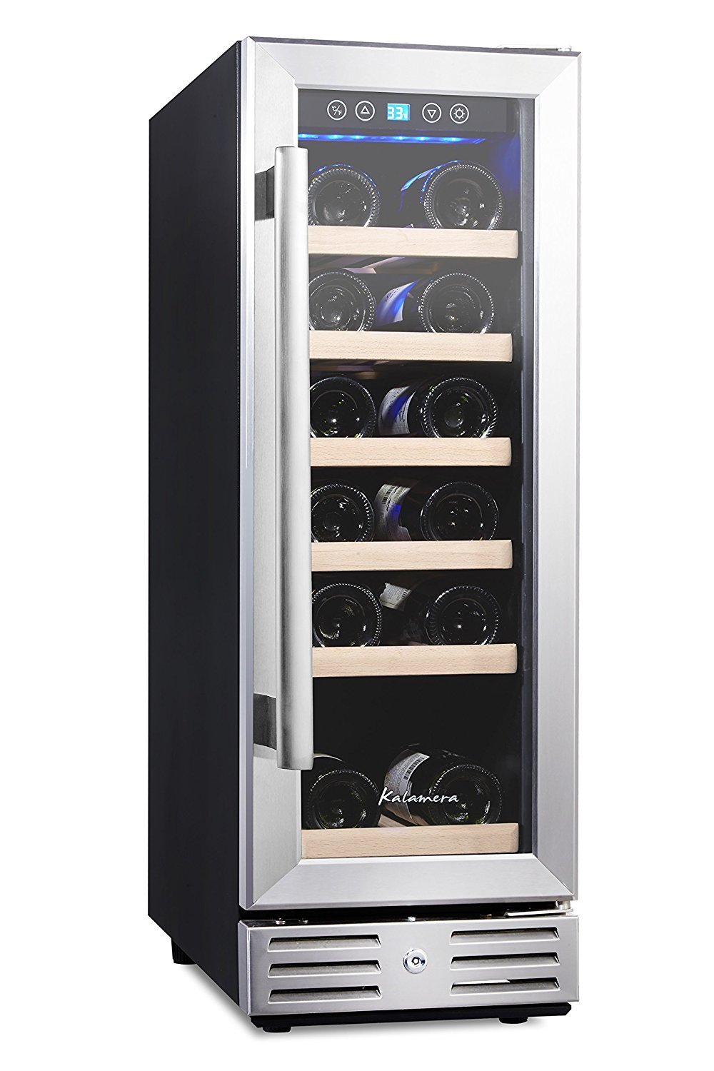 Kalamera 12 inch and 18 bottle wine cooler review