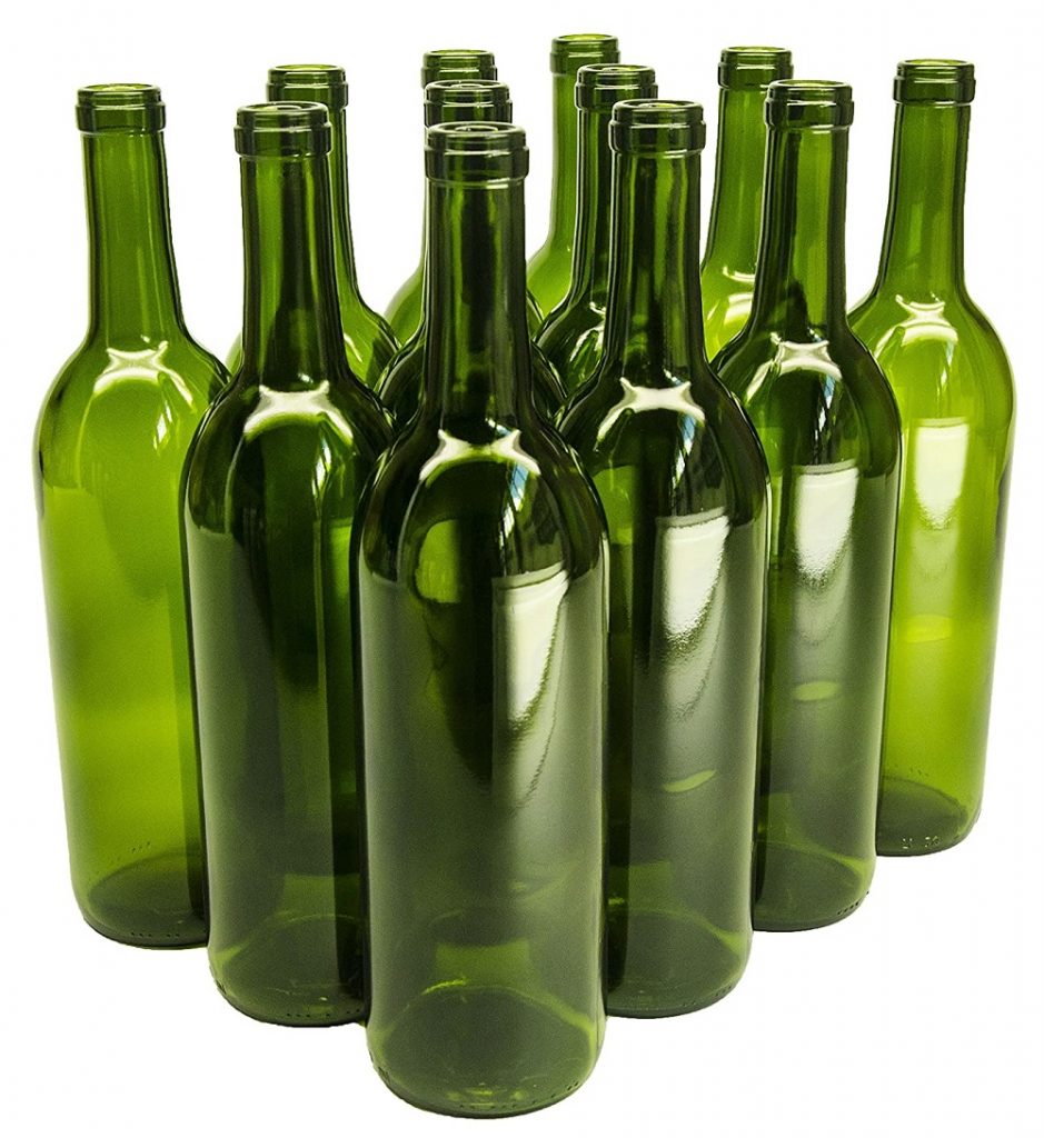 wine bottles